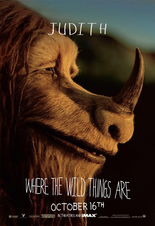 Where The Wild Things Are Character Movie Posters!