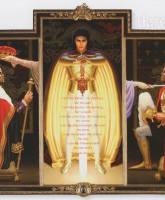 "Triptych" painted by David Nordahl for Michael Jackson