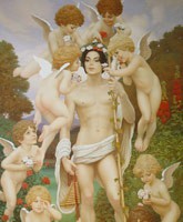 Thumbnail of the David Nordahl painting "Michael"