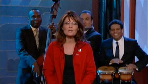 Sarah Palin reading William Shatner on Conan O'Brien