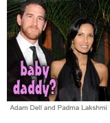 Adam Dell and Padma Lakshmi