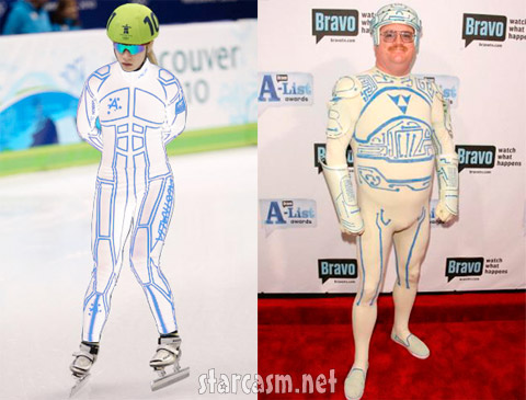 Tatiana Borodulina and Tron Guy