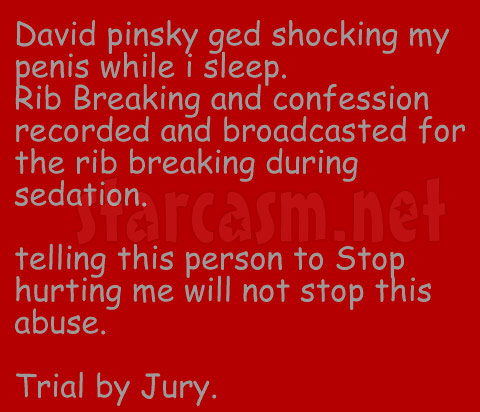 Scary message from Dr. Drew stlaker Charles Pearson
