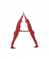 Human Alphabet Letter A