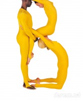 Human Alphabet Letter B