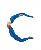 Human Alphabet Letter C