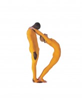 Human Alphabet Letter D