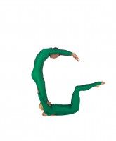 Human Alphabet Letter G