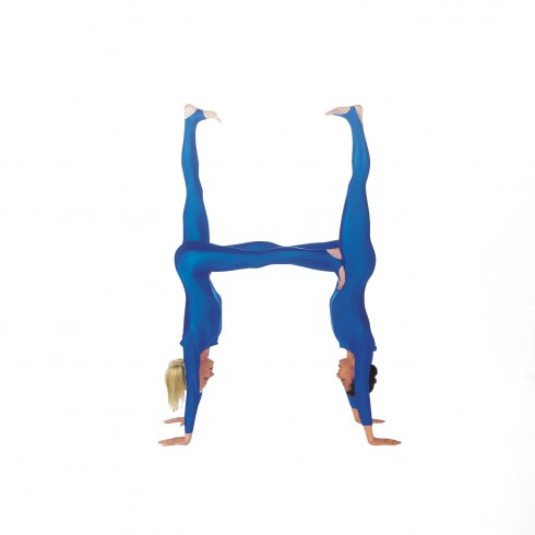 Human Alphabet Letter H