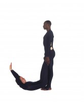 Human Alphabet Letter J