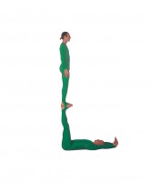 Human Alphabet Letter L