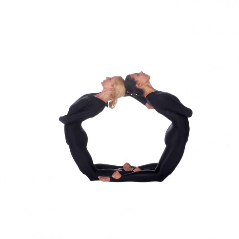 Human Alphabet Letter O