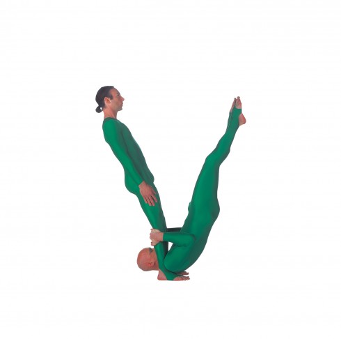 Human Alphabet Letter V