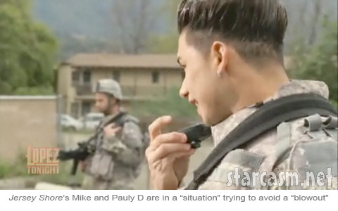Pauly D and The Situation in The Hurt Locker