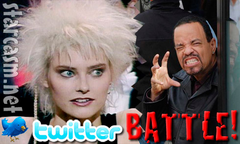 Aimee Mann and Ice T engaged in a Twitter battle!