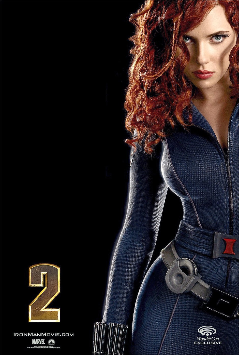 PHOTOS Scarlett Johansson Black Widow movie posters in a skin-tight catsuit  * 