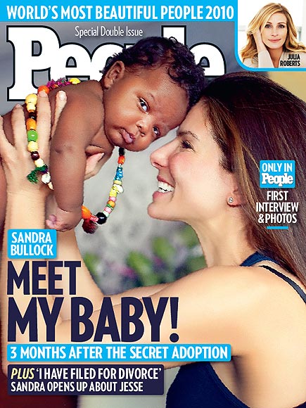 Sandra Bullock and son Louis Bardo Bullock