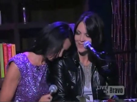 Danielle Staub and Lori Michaels