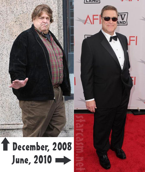 John Goodman before and after weight loss photos