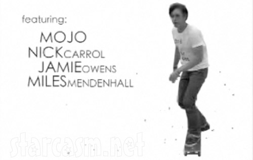 Miles Mendenhall skateboarding