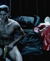 Lady Gaga victimized by a male model's Goldmember
