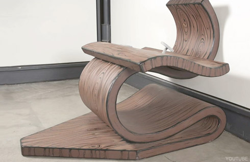 Miles Mendenhall chair sculpture