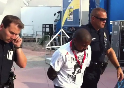 The guy who allegedly stabbed another man at Comic-Con 2010