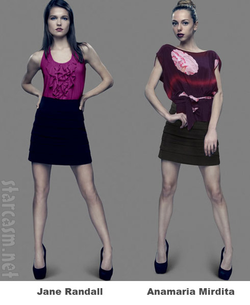 Jane Randall and Anamaria Mirdita from ANTM Cycle 15