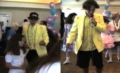 Paul Rudd working as a bat mitzvah DJ in 1992