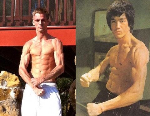 bruce lee before and after