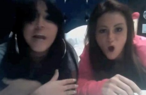 Jersey Shore's J WoWW and Snooki as Flow and Nancy