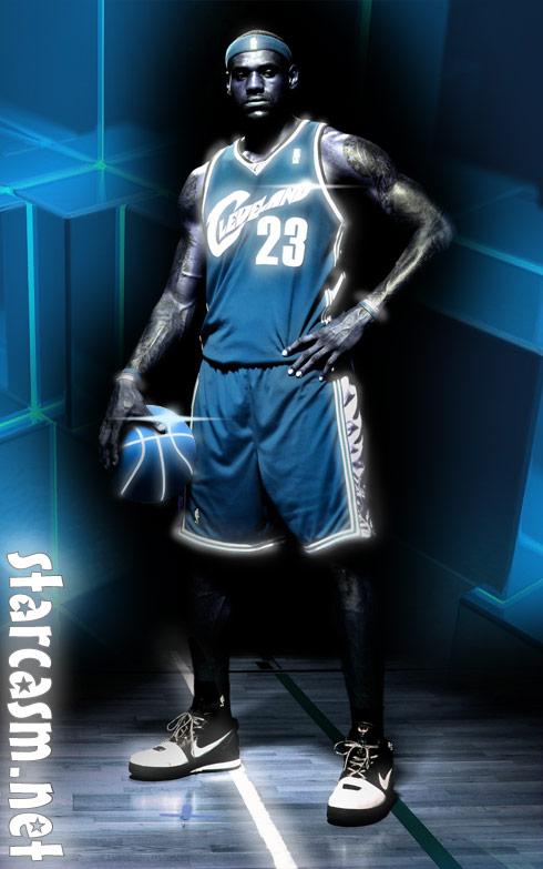 LeBron James meets Tron Legacy