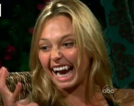Madison Garton from The Bachelor 2011 is a vampire and likes to wear fangs
