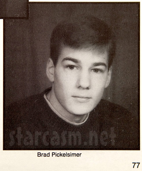 Bachelor Brad was voted most handsome in high school 