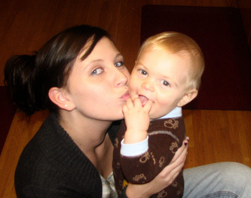 16 and Pregnant's Aubrey Wolters Akerill and her son Austin Carter Akerill