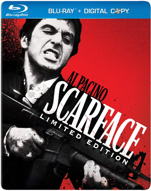 Scarface limited edition Blu-ray cover