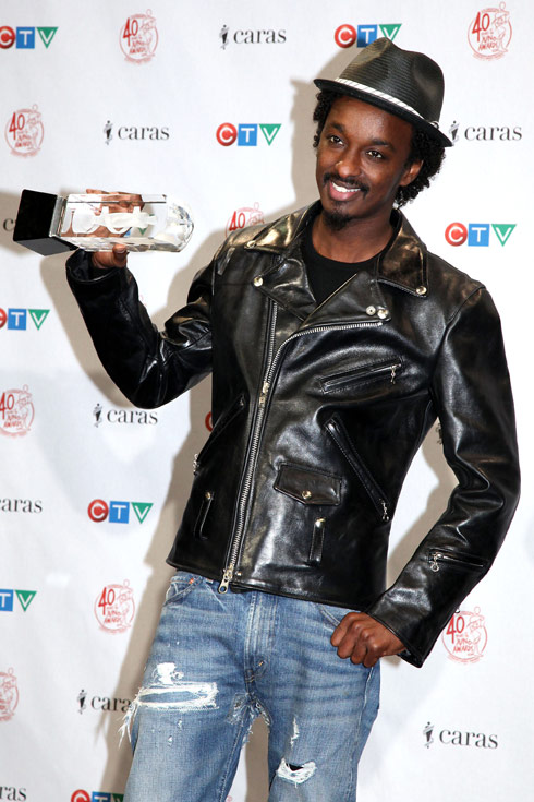 K'naan at the 2011 Juno Awards