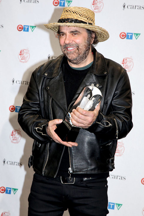 Daniel Lanois wins Producer of the Year at the 2011 Juno Awards