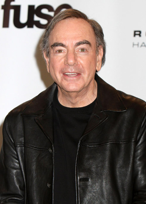 Neil Diamond at the 26th Annual Rock and Roll Hall of Fame