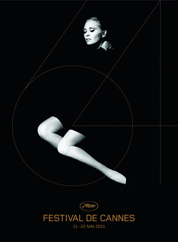 64th Cannes Film Festival poster featuring Faye Dunaway