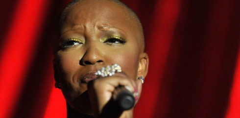 Frenchie Davis is part of Christina Aguilera's team on The Voice
