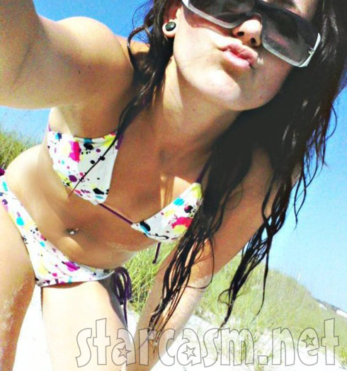 Teen Mom 2 Jenelle Evans bikini photo