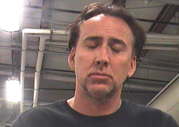 Nicolas Cage Mug Shot 