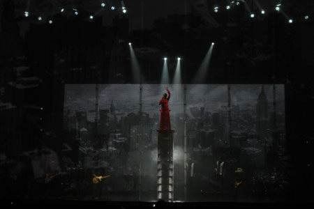 Sade concert opener for Solider of Love tour in Nice, France