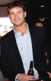 The Bachelorette contestant Ben Castoriano partying it up