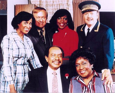 The cast of the Jeffersons