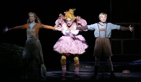 Olivia Ward as the Witch in Hansel and Gretel