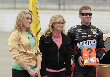 Tara Costa and Allison Sweeney at the Biggest Loser Nascar Challenge