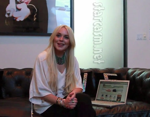 Lindsay Lohan's house arrest commercial