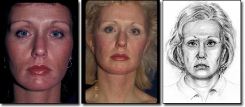 Whitey Bulger's girlfriend, Catherine Grieg, in an array of FBI photos